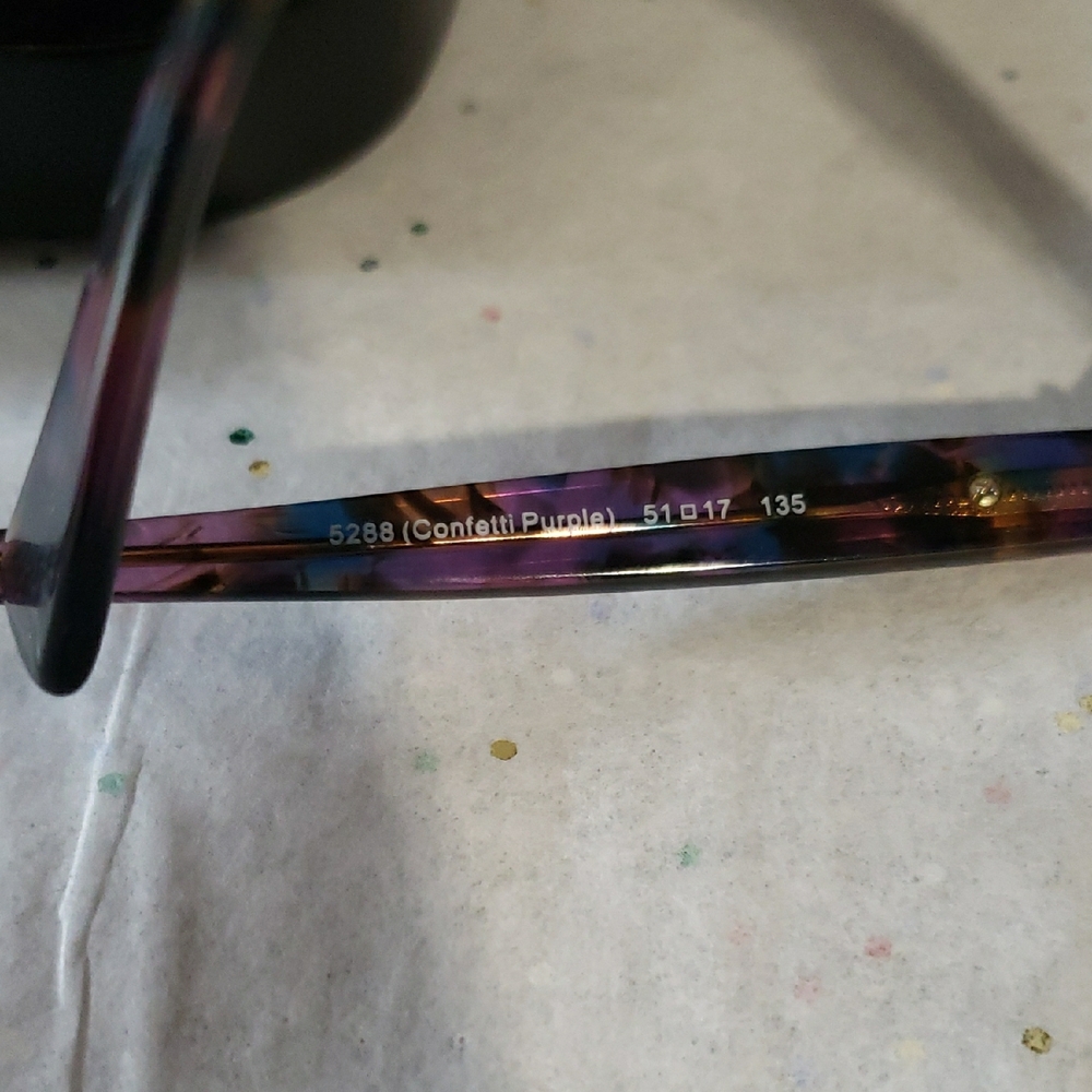 Coach Purple Rectangular Glasses - image 5